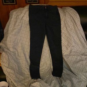 American eagle jeans, size 2, color black